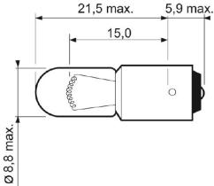 VALEO 032223 - LAMPARA T4W ESSENTIAL X10 CARTON