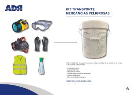 ADR 83061105 - KIT ADR TIPO B  TRANSPORTE MER.PELIG.GASES TOXICOS