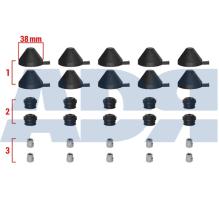 ADR 17K12670 - KIT TAPAS PLASTICO Y TORNILLOS AJUSTE K SN6/SN7/SK7/SM7